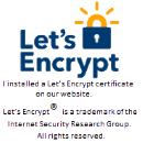 Secured by Let's Encrypt